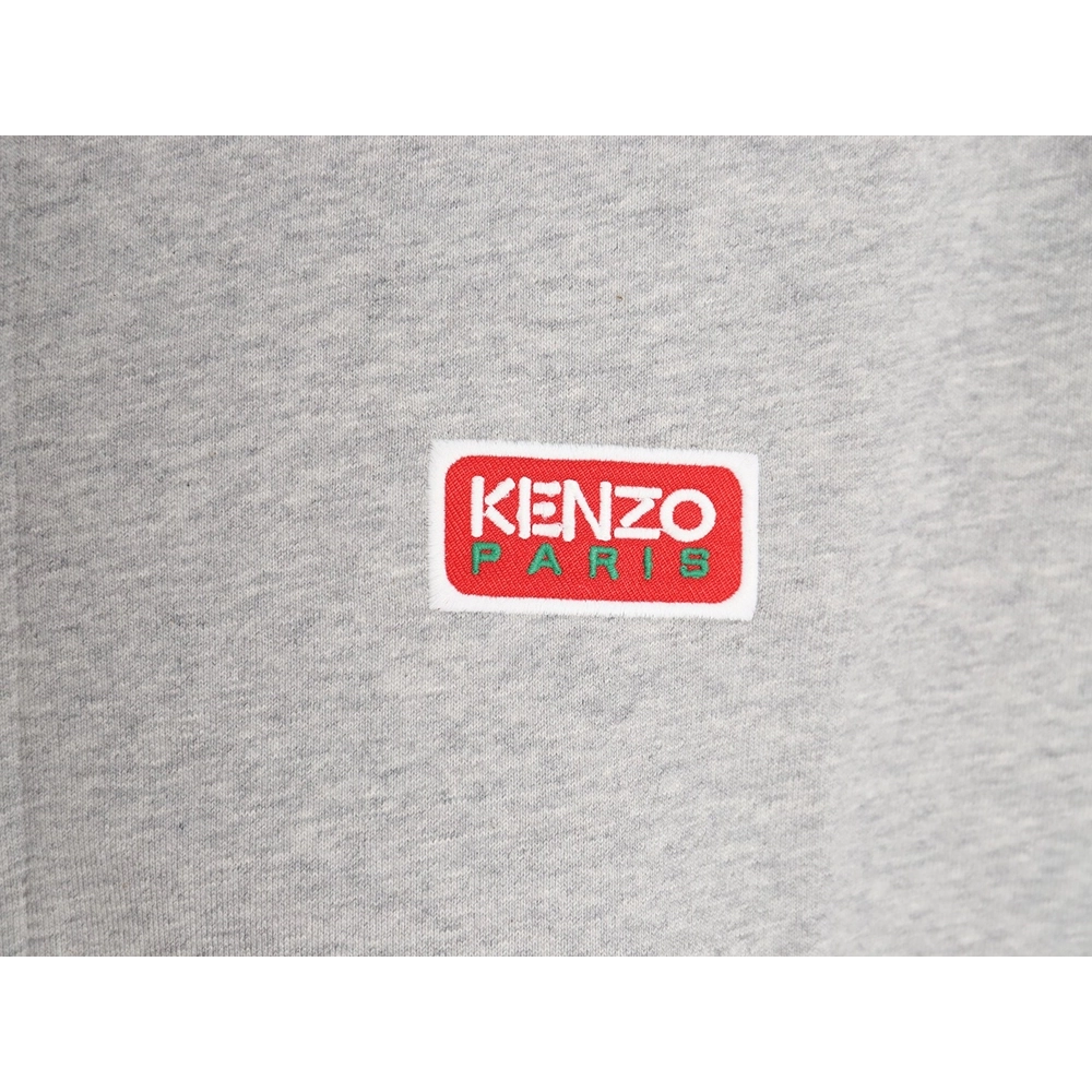 Kenzo square letter logo hooded zipup sweatshirt,Kenzo Hoodie,Hoodie,APPAREL