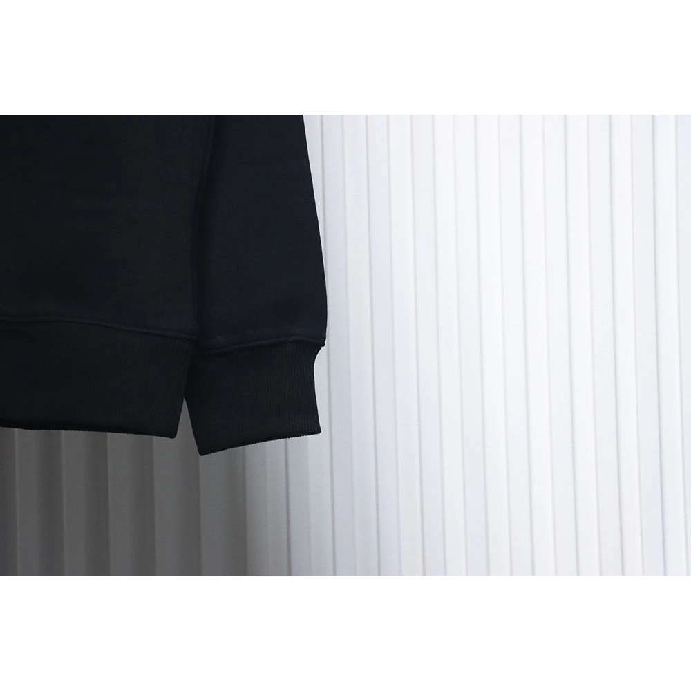 Prada panelled zipup crewneck sweatshirt TSK1,Prada Hoodie,Hoodie,APPAREL