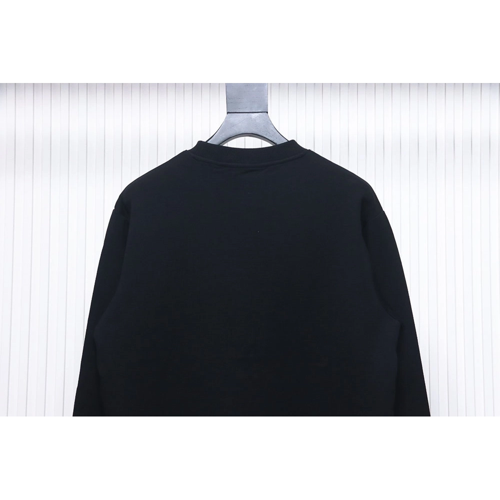 Prada panelled zipup crewneck sweatshirt TSK1,Prada Hoodie,Hoodie,APPAREL