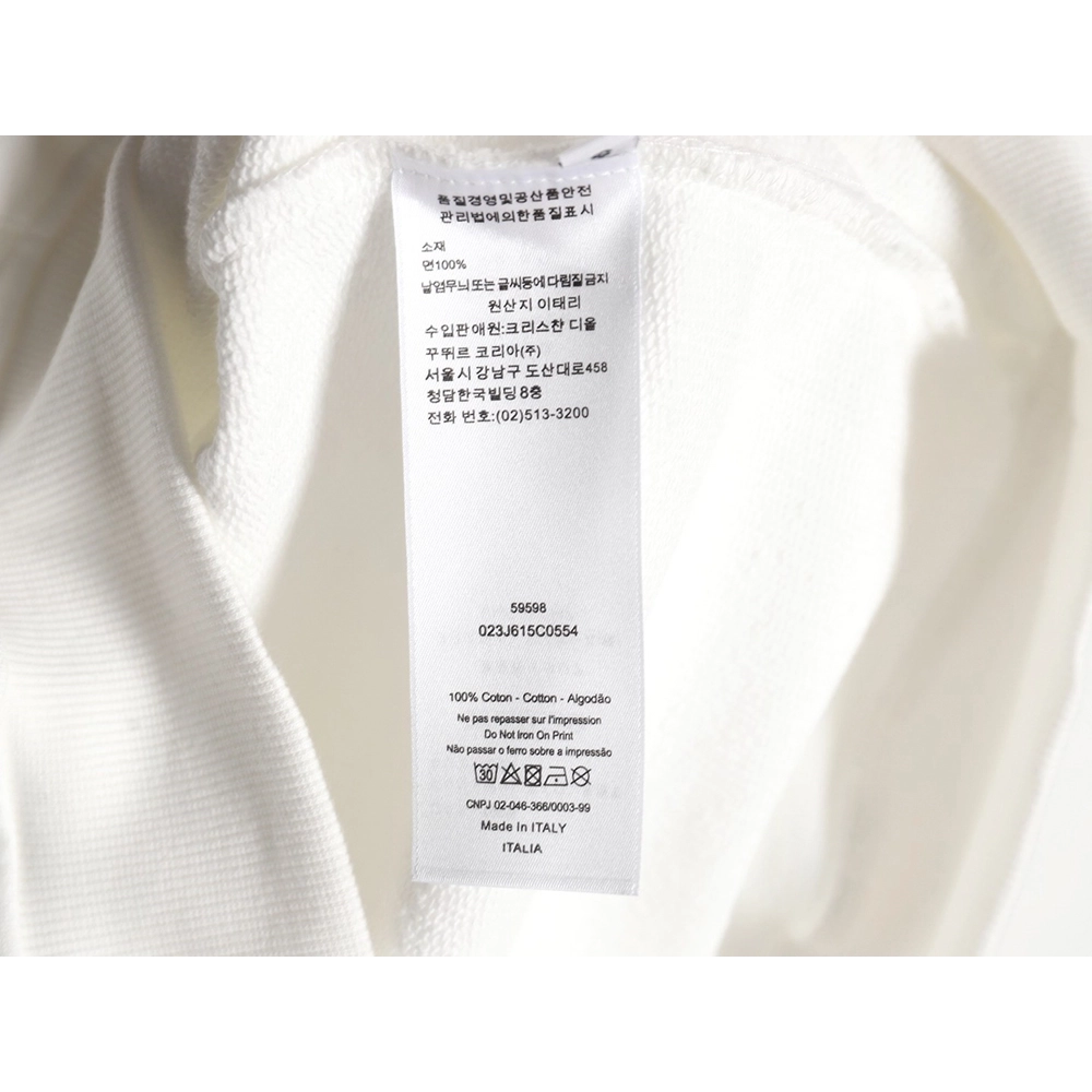 Dior floral embroidered hooded sweatshirt,Dior Hoodie,Hoodie,APPAREL