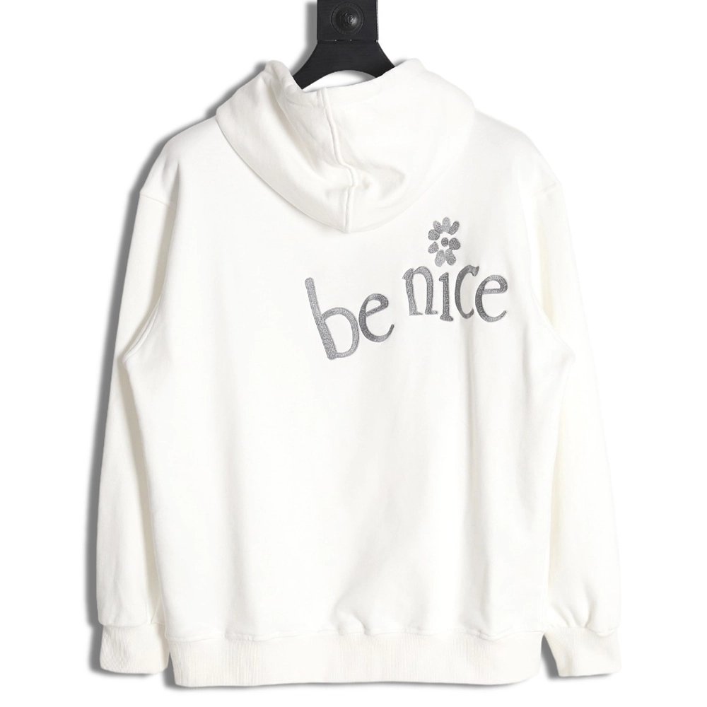 Dior 24SS small flower embroidered hooded sweatshirt,Dior Hoodie,Hoodie,APPAREL