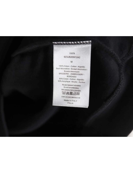Dior 22Fw embroidered silver label hooded sweatshirt_CM_1,Dior Hoodie,Hoodie,APPAREL