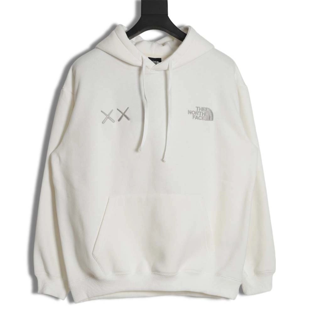 THE NORTH FACE TNF The North FACE x XX KAWS joint model embroidered brushed hooded sweatshirt,The North Face Hoodie,Hoodie,APPAR