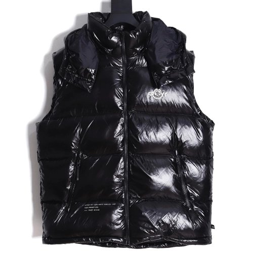 Moncler X FRGMT joint hooded down vest,Moncler Hoodie,Hoodie,APPAREL