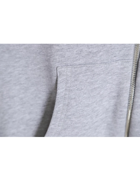 CELINE CE 23SS basic letter zipper hooded sweater,Celine Hoodie,Hoodie,APPAREL