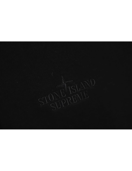 Supreme SS22 Week12 X Stone Island Cobranded Side Pattern Hooded Plus Fleece Sweater,Stone Island Hoodie,Hoodie,APPAREL
