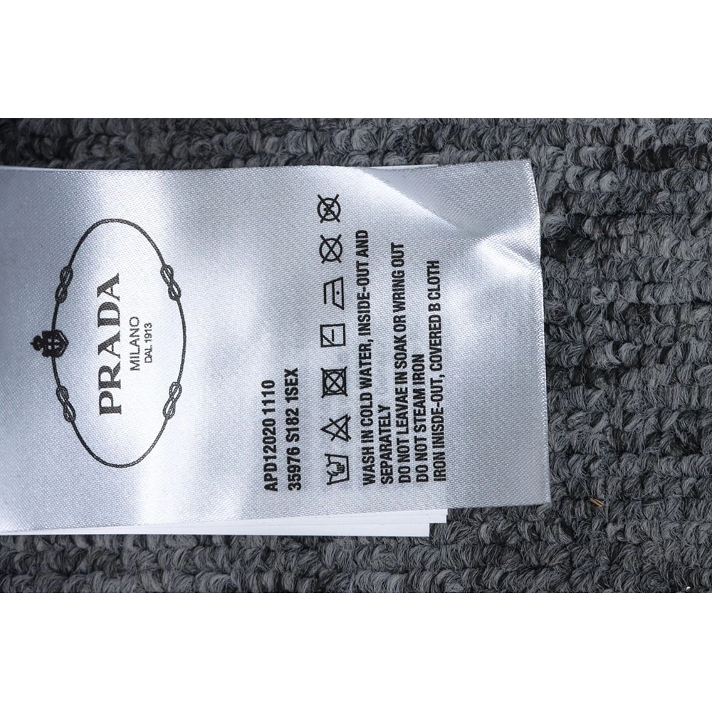 Prada classic red striped crew neck sweatshirt TSK1,Prada Sweatshirt,Sweatshirt,APPAREL