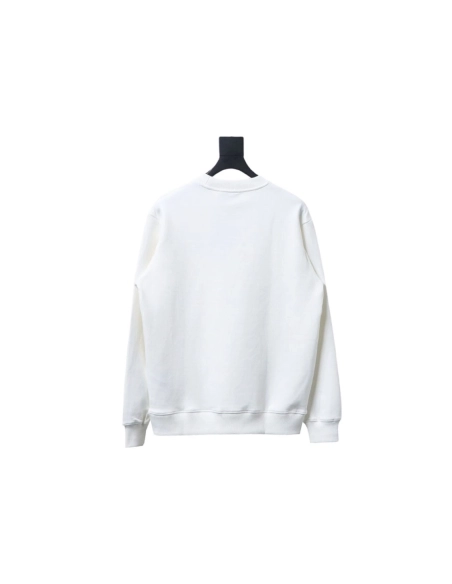 Prada classic red striped crew neck sweatshirt,Prada Sweatshirt,Sweatshirt,APPAREL