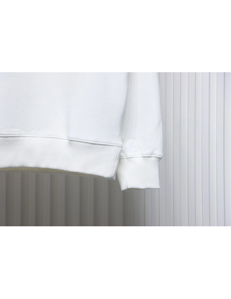 Prada classic red striped crew neck sweatshirt,Prada Sweatshirt,Sweatshirt,APPAREL