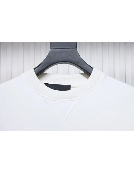 Prada triangle logo pocket crew neck sweatshirt TSK1,Prada Sweatshirt,Sweatshirt,APPAREL