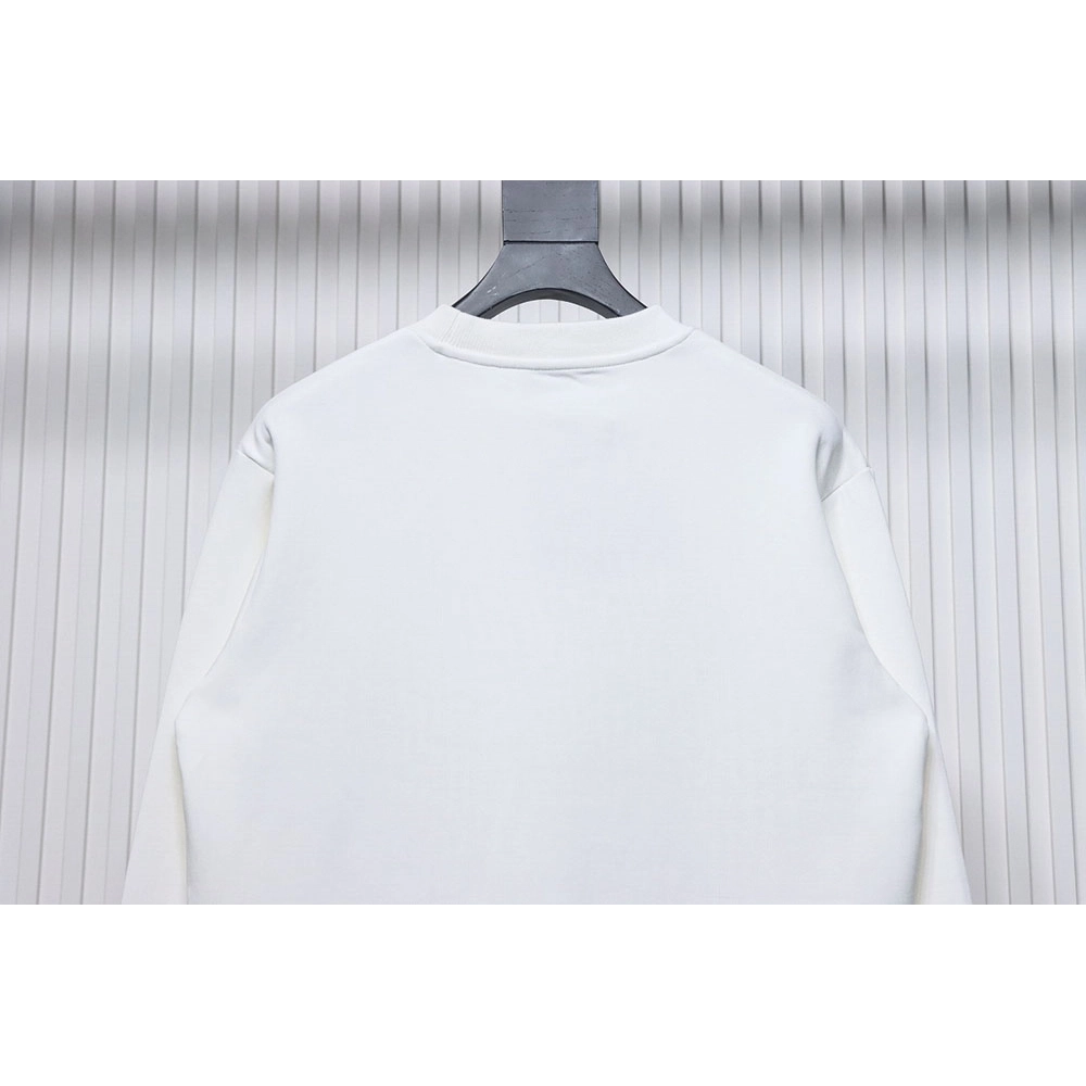 Prada triangle logo pocket crew neck sweatshirt TSK1,Prada Sweatshirt,Sweatshirt,APPAREL