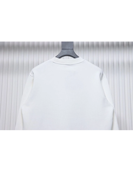 Prada triangle logo pocket crew neck sweatshirt TSK1,Prada Sweatshirt,Sweatshirt,APPAREL