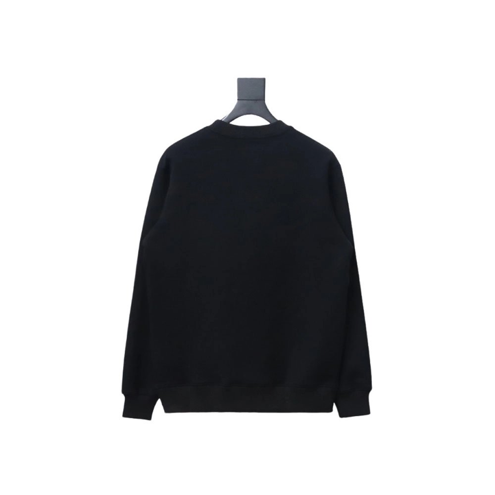 Prada triangle logo pocket crew neck sweatshirt,Prada Sweatshirt,Sweatshirt,APPAREL