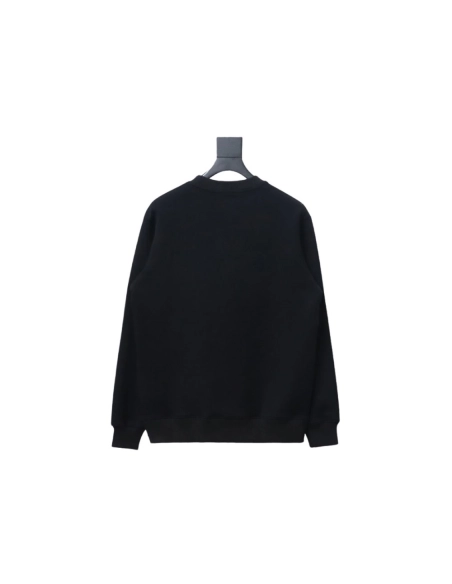 Prada triangle logo pocket crew neck sweatshirt,Prada Sweatshirt,Sweatshirt,APPAREL