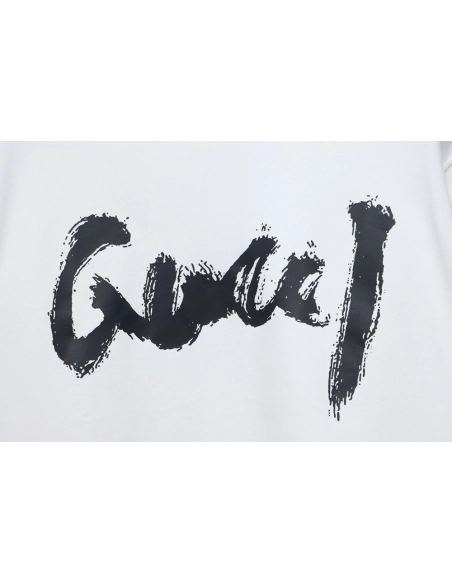 Gucci Balenciaga Joint Graffiti Letters Printed Round Neck Sweatshirt,Gucci Sweatshirt,Sweatshirt,APPAREL