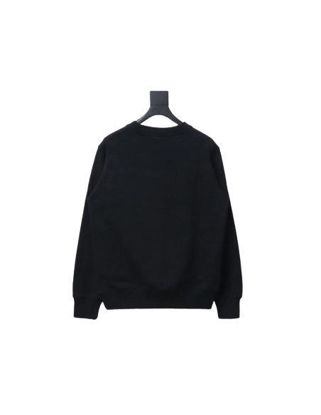Givenchy fivepointed star double needle embroidery round neck sweatshirt,Givenchy Sweatshirt,Sweatshirt,APPAREL