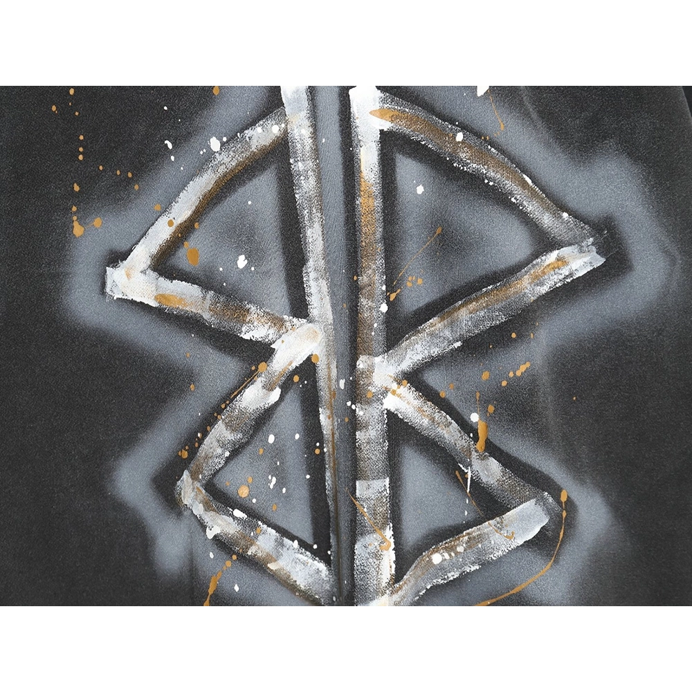 Balenciaga washed handpainted lettering crew neck sweatshirt,Balenciaga Sweatshirt,Sweatshirt,APPAREL