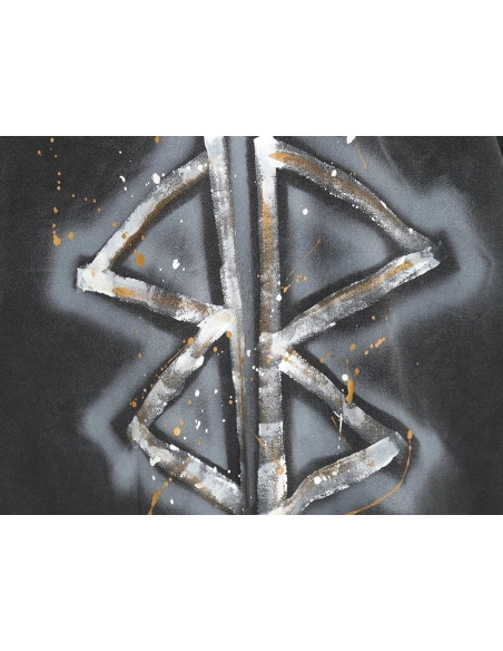 Balenciaga washed handpainted lettering crew neck sweatshirt,Balenciaga Sweatshirt,Sweatshirt,APPAREL