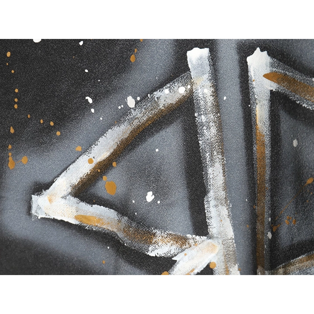 Balenciaga washed handpainted lettering crew neck sweatshirt,Balenciaga Sweatshirt,Sweatshirt,APPAREL