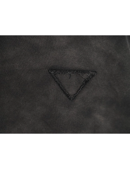 Prada gradient washed triangle logo round neck sweatshirt,Prada Sweatshirt,Sweatshirt,APPAREL