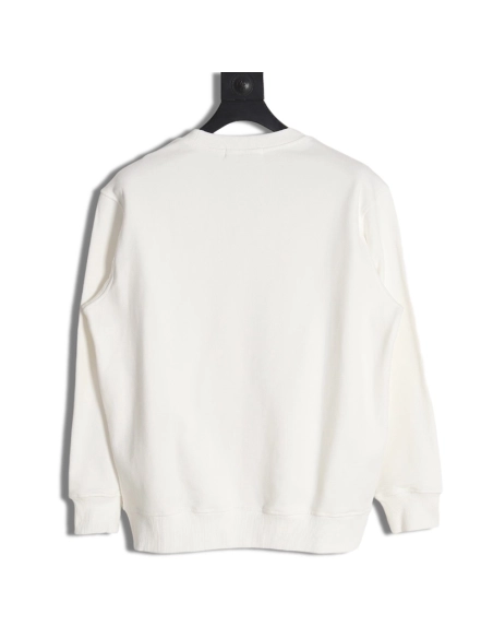 Dior floral print crew neck sweatshirt,Dior Sweatshirt,Sweatshirt,APPAREL