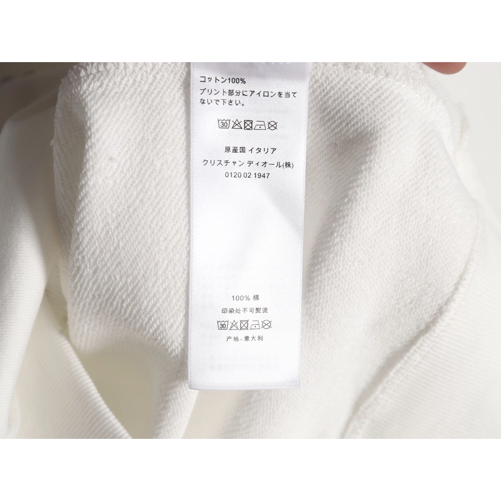 Dior floral print crew neck sweatshirt,Dior Sweatshirt,Sweatshirt,APPAREL