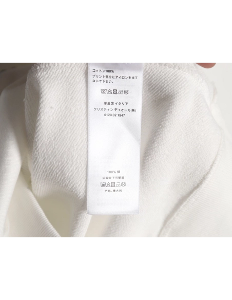 Dior floral print crew neck sweatshirt,Dior Sweatshirt,Sweatshirt,APPAREL