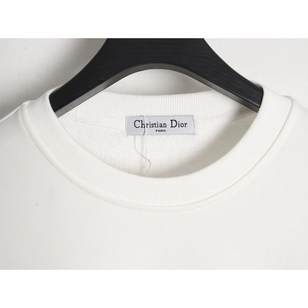 Dior floral print crew neck sweatshirt,Dior Sweatshirt,Sweatshirt,APPAREL