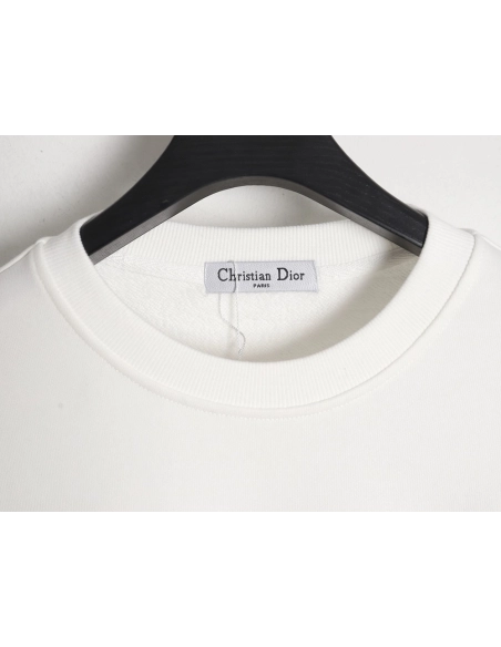 Dior floral print crew neck sweatshirt,Dior Sweatshirt,Sweatshirt,APPAREL