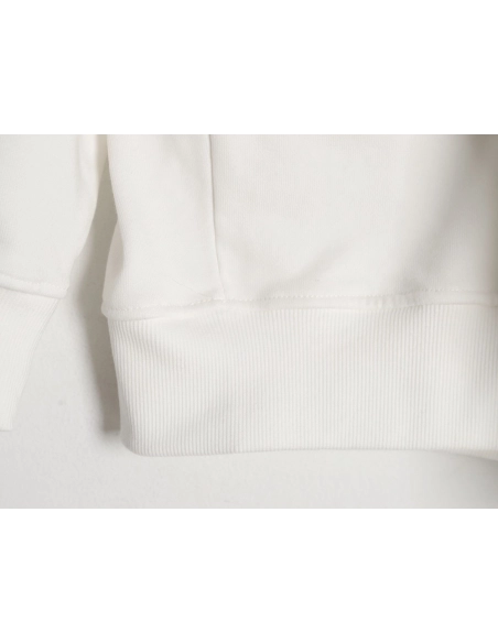 Prada Phantom Triangle Logo Print Crewneck Sweatshirt,Prada Sweatshirt,Sweatshirt,APPAREL