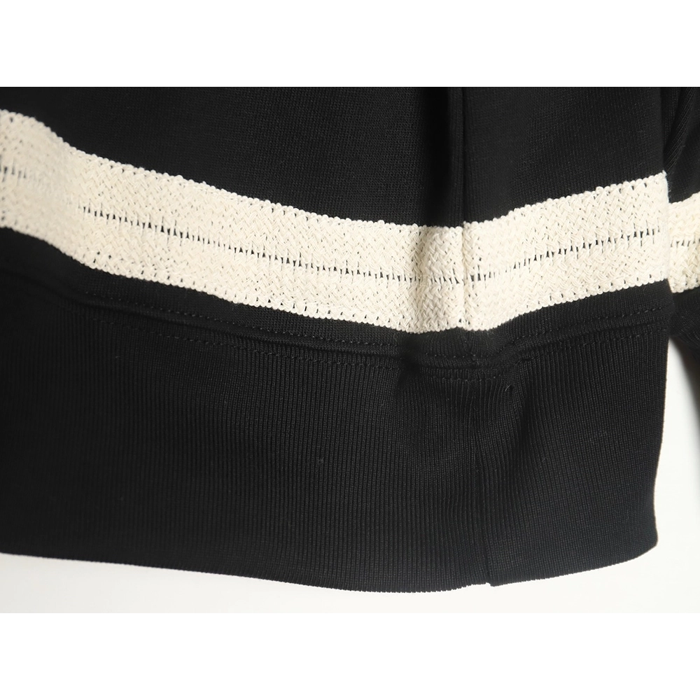 Loewe Colorblock Braided Ribbon Embroidered Crew Neck Sweatshirt,Loewe Sweatshirt,Sweatshirt,APPAREL