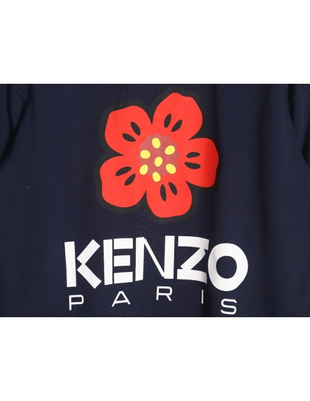 Kenzo Begonia flower print sweatshirt cardigan,Kenzo Sweatshirt,Sweatshirt,APPAREL