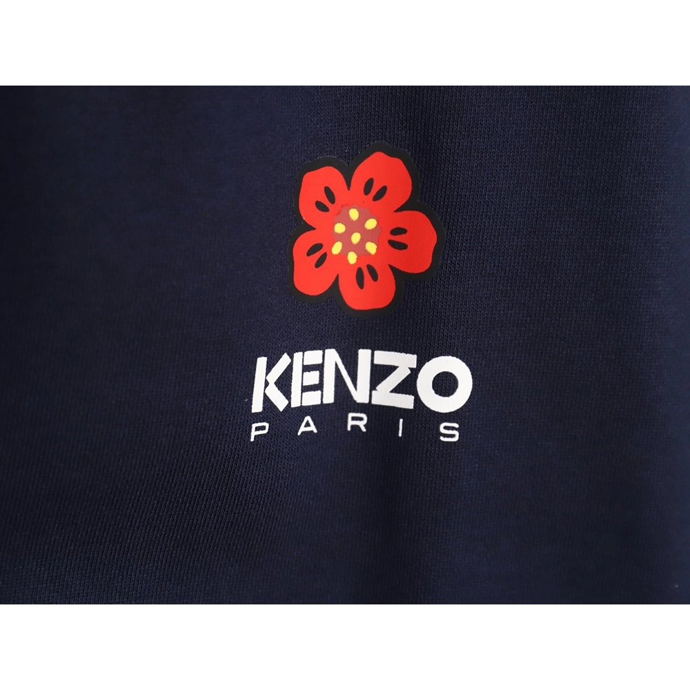 Kenzo Begonia flower print sweatshirt cardigan,Kenzo Sweatshirt,Sweatshirt,APPAREL