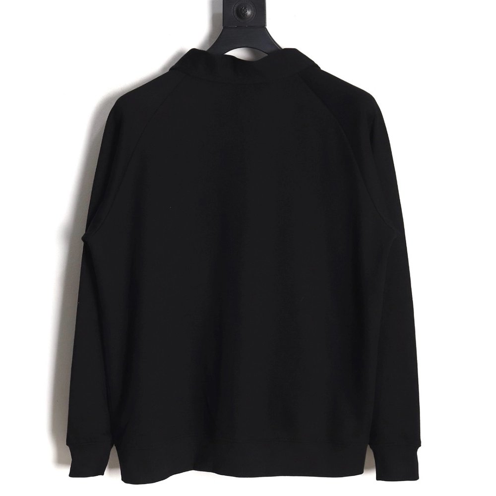 Kenzo Tiger and Flower Flocked Sweatshirt Cardigan,Kenzo Sweatshirt,Sweatshirt,APPAREL