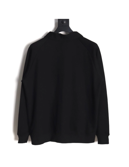 Kenzo Tiger and Flower Flocked Sweatshirt Cardigan,Kenzo Sweatshirt,Sweatshirt,APPAREL