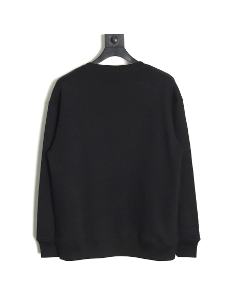 Dior monogram patch crew neck sweatshirt TSK1,Dior Sweatshirt,Sweatshirt,APPAREL