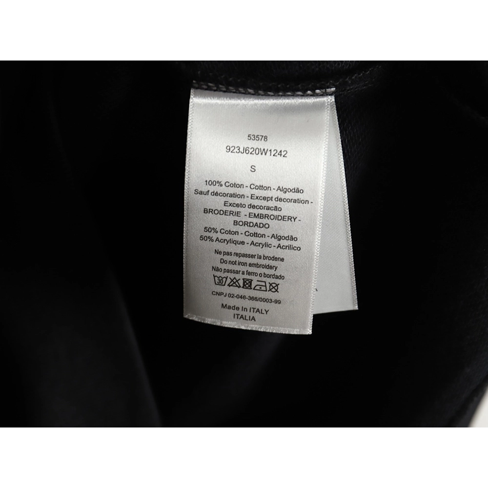 Dior monogram patch crew neck sweatshirt TSK1,Dior Sweatshirt,Sweatshirt,APPAREL