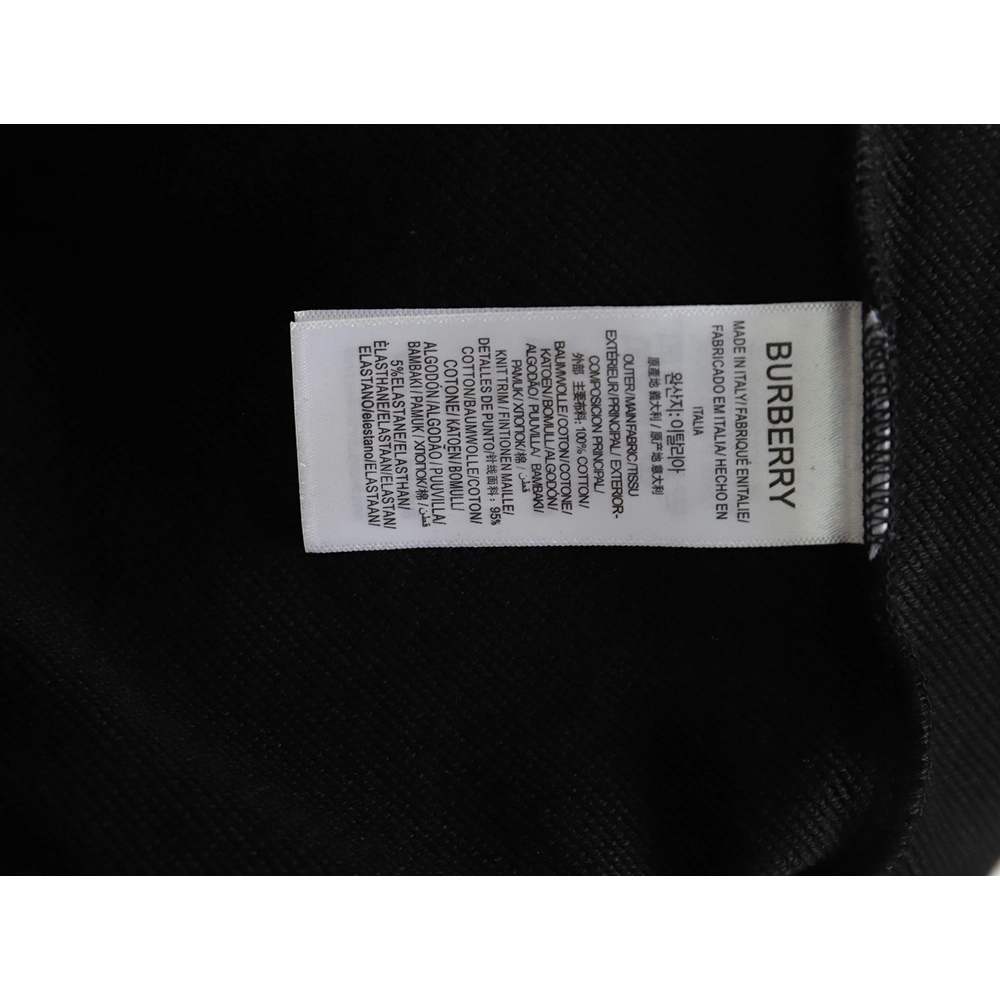 Burberry Check Lettering Crewneck Sweatshirt,Burberry Sweatshirt,Sweatshirt,APPAREL