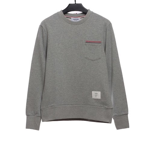 Thom Browne Classic Back Digital Print Sweatshirt,Thom Browne Sweatshirt,Sweatshirt,APPAREL
