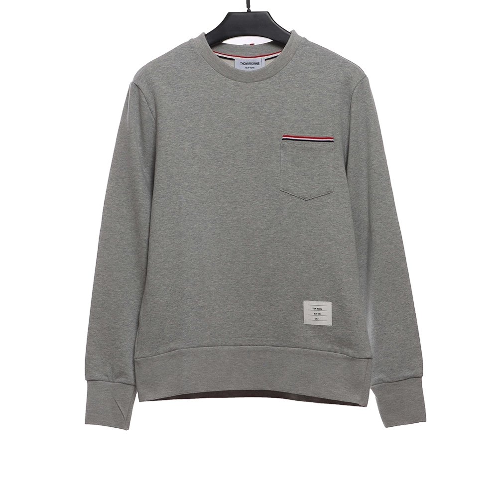 Thom Browne Classic Back Digital Print Sweatshirt,Thom Browne Sweatshirt,Sweatshirt,APPAREL