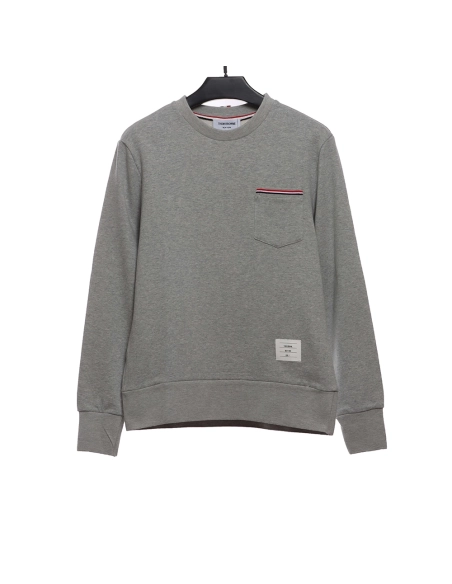 Thom Browne Classic Back Digital Print Sweatshirt,Thom Browne Sweatshirt,Sweatshirt,APPAREL