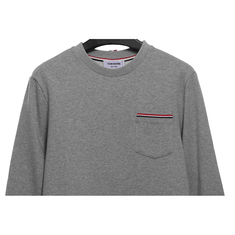 Thom Browne Classic Back Digital Print Sweatshirt,Thom Browne Sweatshirt,Sweatshirt,APPAREL