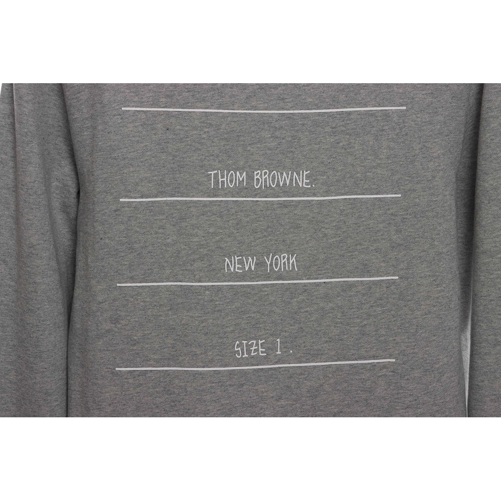 Thom Browne Classic Back Digital Print Sweatshirt,Thom Browne Sweatshirt,Sweatshirt,APPAREL