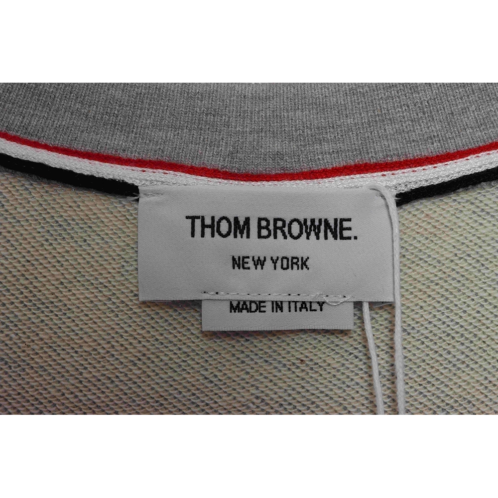 Thom Browne Classic Back Digital Print Sweatshirt,Thom Browne Sweatshirt,Sweatshirt,APPAREL