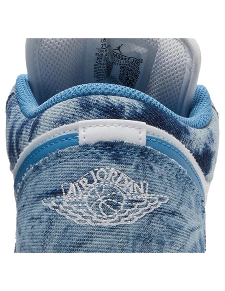 AIR JORDAN 1 LOW GS WASHED DENIM DM8947 100,AIR JORDAN 1 LOW,Air Jordan