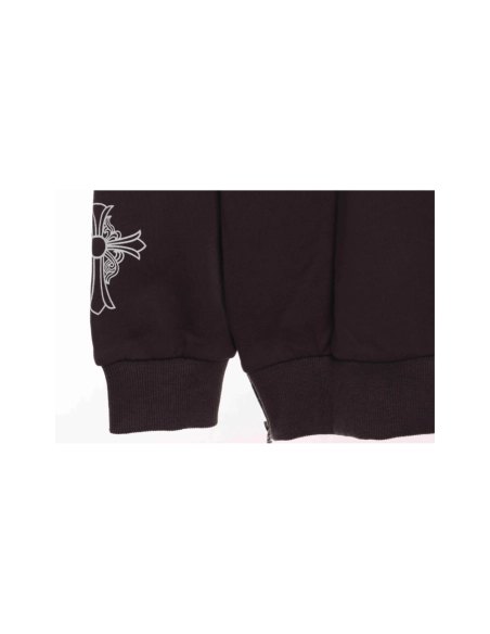 Chrome Hearts sidezip crew neck sweatshirt,Chrome Hearts Sweatshirt,Sweatshirt,APPAREL