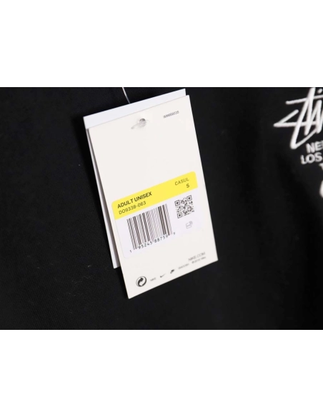Nike x Stussy Nike Stussy joint 23SS solid color embroidered logo velvet sweatshirt_CM_1,Stussy Sweatshirt,Sweatshirt,APPAREL