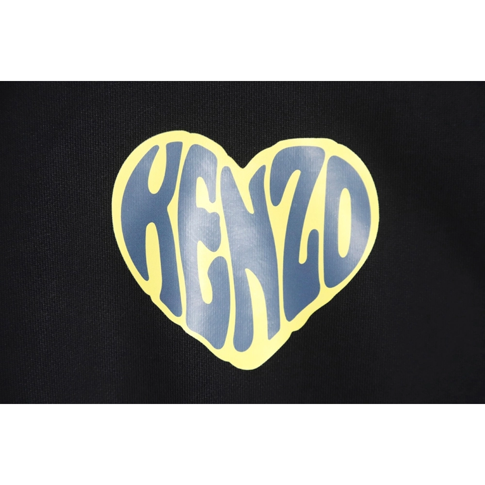Kenzo 23FW small love printed round neck sweatshirt,Kenzo Sweatshirt,Sweatshirt,APPAREL