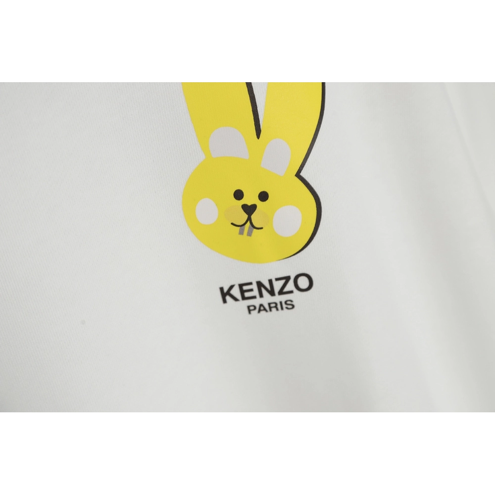 Kenzo Takada Kenzo 22SS Rabbit Print Crewneck Sweatshirt,Kenzo Sweatshirt,Sweatshirt,APPAREL
