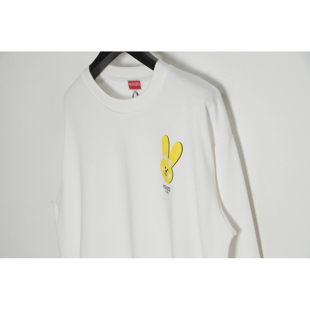 Kenzo Takada Kenzo 22SS Rabbit Print Crewneck Sweatshirt,Kenzo Sweatshirt,Sweatshirt,APPAREL
